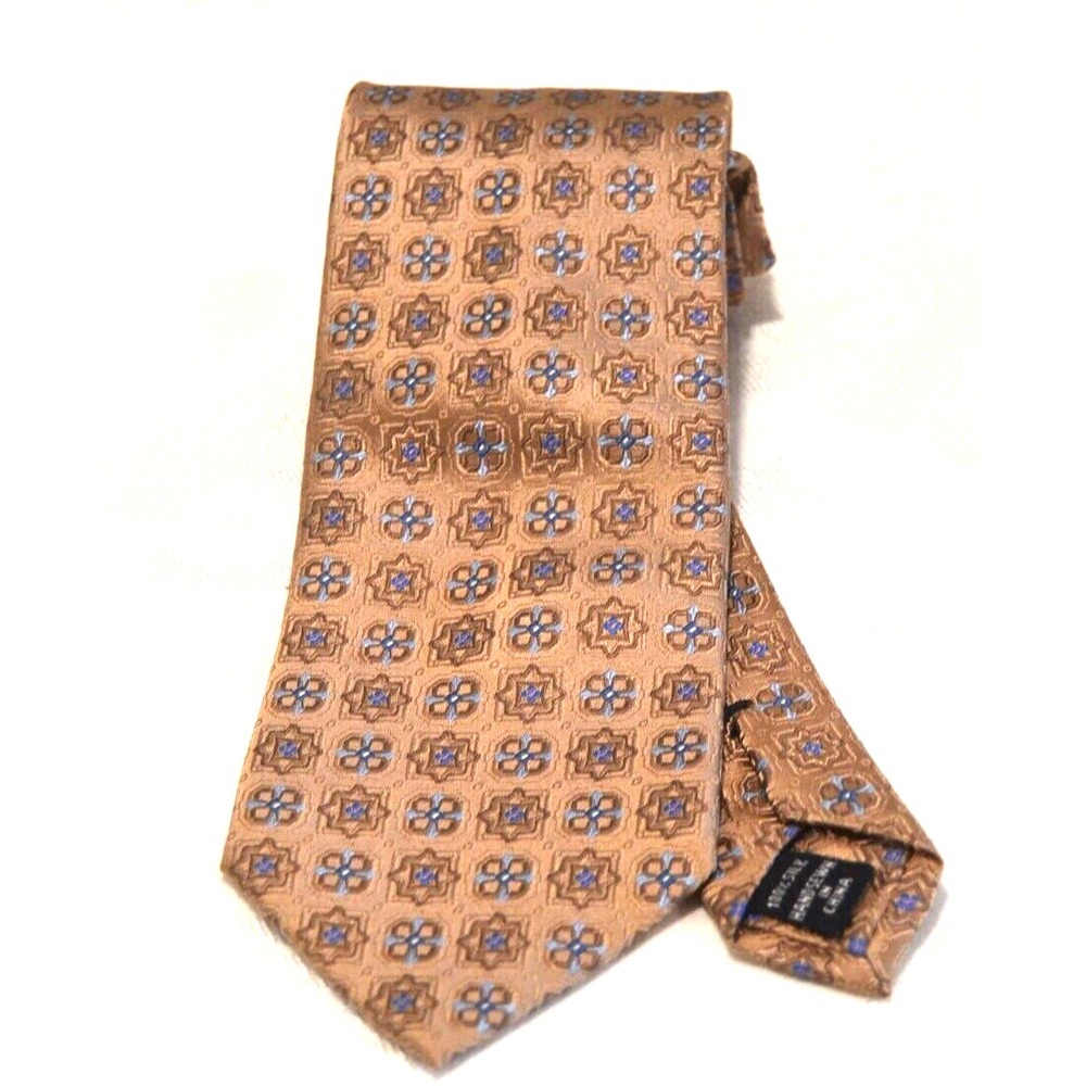 Jos. A. Bank Signature Collection Men's Tie 100% Silk Earth Tones